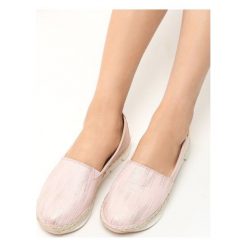 Espadryle damskie: Różowe Espadryle Select