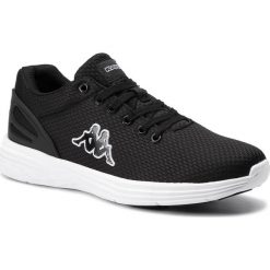 Sneakersy KAPPA - Trust 241981 Black/White 1110. Czarne sneakersy męskie Kappa, bez zapięcia. Za 159,00 zł.