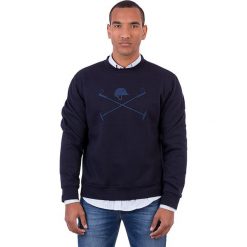 Bejsbolówki męskie: Bluza w kolorze granatowym