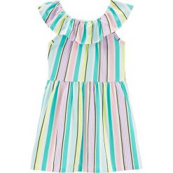 Sukienka ze wzorem. Sukienki niemowlęce Carter's. W wyprzedaży za 47,95 zł.