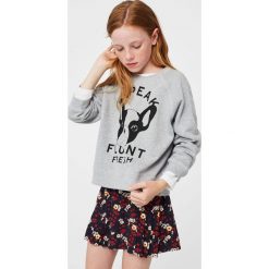 Spódniczki dziewczęce z falbankami: Mango Kids – Spódnica dziecięca Rib 104-152 cm