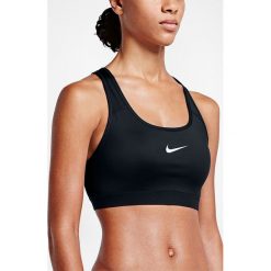 Nike - Biustonosz. Czarne biustonosze sportowe damskie Nike, s, bez wzorów, z elastanu. W wyprzedaży za 199,90 zł.