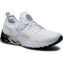 Sneakersy PLEIN SPORT - Runner Tiger S19S MSC1864 STE003N White. Białe sneakersy męskie marki Plein Sport, bez zapięcia. Za 1019,00 zł.