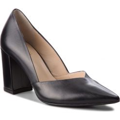 Półbuty HÖGL - 6-107503 Black 0100. Czarne creepersy damskie HÖGL, ze skóry, na obcasie. Za 599,00 zł.