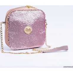 Mini torebka Nerka 2W1 na pas kwadratowa. Szare nerki damskie marki Pakamera, w paski, eleganckie, bez dodatków. Za 160,00 zł.