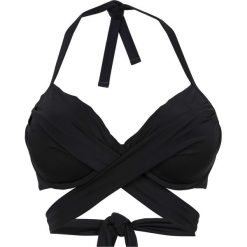 Stroje kąpielowe damskie: Biustonosz bikini na fiszbinach bonprix czarny