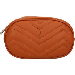 Torebki klasyczne damskie: Skórzana torebka „Neuilly” w kolorze karmelowym na pasek – 18 x 16 x 11 cm