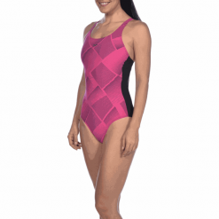 ARENA kostium kąpielowy damski W Ada Cradle Back One Piece fioletowo - czarny 44. Czarne stroje kąpielowe damskie Arena, bez wzorów, klasyczne. W wyprzedaży za 259,00 zł.