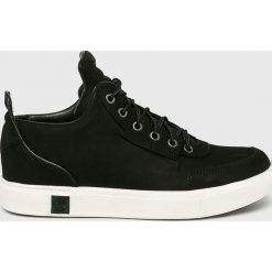 Timberland - Buty Amherst High Top Chukka. Czarne buty sportowe męskie Timberland, ze skóry, bez zapięcia. W wyprzedaży za 499,90 zł.