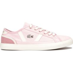 Lacoste Sideline Trampki Różowy Beżowy. Różowe trampki i tenisówki damskie Lacoste, bez wzorów, z materiału, bez zapięcia. Za 361,95 zł.