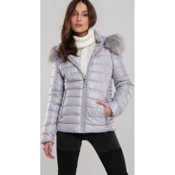 Szara Kurtka Andorra. Szare kurtki damskie Renee, na zimę, s, bez wzorów, długie. Za 179,99 zł.