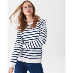 Bluza basic - Paski. Szare paski damskie marki House, s, w paski, bez rękawów, bez kaptura. Za 49,99 zł.