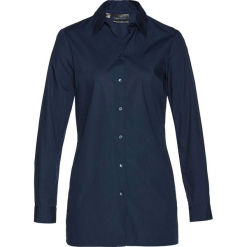 Długa bluzka bonprix ciemnoniebieski. Niebieskie bluzki longsleeves bonprix. Za 69,99 zł.