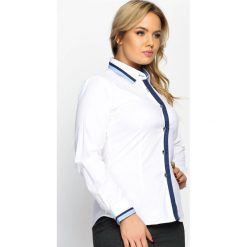 Biało-Niebieska Koszula On Supper. Niebieskie koszule męskie Born2be, s. Za 69,99 zł.