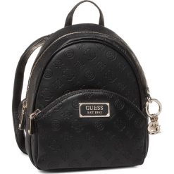 Plecak GUESS - Logo Love (SG) HWSG76 62320 BLA. Czarne plecaki damskie Guess, z aplikacjami, ze skóry ekologicznej, klasyczne. Za 599,00 zł.