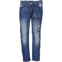 Blue Seven Spodnie Jeansowe Chłopięce 98 Niebieskie. Niebieskie spodnie chłopięce marki Blue Seven, z jeansu. Za 105,00 zł.
