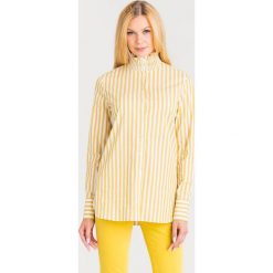 KOSZULA ARMANI EXCHANGE. Białe koszule damskie Armani Exchange, na co dzień, s, z aplikacjami, z bawełny, ze stójką, bez rękawów. Za 559,00 zł.