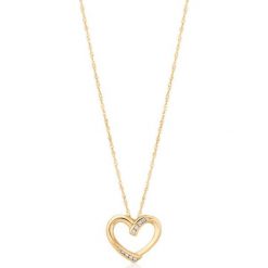Łańcuszki męskie: RABAT Złoty Wisiorek – złoto żółte 585, Brylant 0,09ct