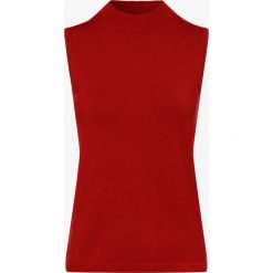 Betty Barclay - Sweter damski, czerwony. Czerwone swetry damskie Betty Barclay, bez wzorów, z wiskozy, bez rękawów, bez kaptura. Za 139,95 zł.