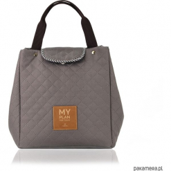 TORBA LUNCH BAG 2234. Szare torebki klasyczne damskie Pakamera. Za 89,00 zł.