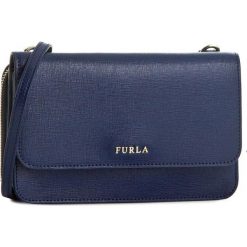 Torebka FURLA - Riva 801550 E EL40 B30 Navy. Niebieskie listonoszki damskie marki Furla, ze skóry. Za 1040,00 zł.