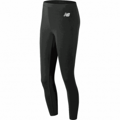 New Balance WP91547BK. Legginsy damskie New Balance, xs, bez wzorów, z bawełny, klasyczne. W wyprzedaży za 109,99 zł.