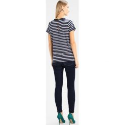 T-shirty damskie: Noa Noa STRIPED Tshirt z nadrukiem art blue