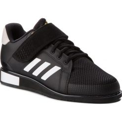 Buty adidas - Power Perfect III BB6363 Core Black/Ftwr White/Matte Gold. Czarne buty fitness męskie marki Adidas, z materiału. W wyprzedaży za 419,00 zł.