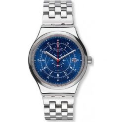 ZEGAREK SWATCH SISTEM51 IRONY. Szare zegarki męskie marki Swatch, ze stali. Za 790,00 zł.