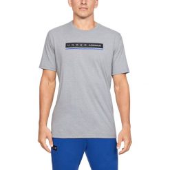 Under Armour Reflection Koszulka Szary. Szare podkoszulki męskie Under Armour, xl, z nadrukiem, z bawełny, z krótkim rękawem. Za 119,95 zł.