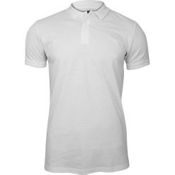 Biała Koszulka Polo z Kołnierzykiem, Bez Nadruku -Brave Soul- Męska, Jednokolorowa TSBRSSS19HELIXwhite. Białe koszulki męskie Brave Soul, m, z nadrukiem, z materiału, casualowe, bez rękawów. Za 39,00 zł.