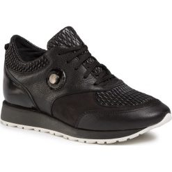 Sneakersy SIMEN - 00701 Faeda Czarny. Czarne półbuty damskie Simen, na co dzień, bez wzorów, ze skóry, bez obcasa, na płaskiej podeszwie, bez zapięcia. Za 329,00 zł.