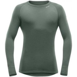 Devold Męska Koszulka Expedition Man Shirt, Forest, Xxl. Szare odzież termoaktywna męska marki Devold, xxl, z wełny, z długim rękawem, outdoorowe. Za 299,00 zł.