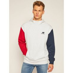 Bluza New Balance Athletics Village MT03505. Szare bluzy męskie New Balance, xl, bez wzorów, bez kołnierzyka, bez rękawów, bez kaptura. Za 299,00 zł.