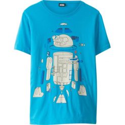 Odzież chłopięca: T-shirt „Star Wars” bonprix niebieski z nadrukiem
