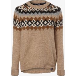 Superdry - Sweter damski – Savannah, beżowy. Brązowe swetry damskie Superdry, s, bez wzorów, z wełny, bez rękawów, bez kaptura. Za 329,95 zł.