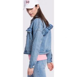 Vero Moda - Kurtka jeansowa. Niebieskie kurtki damskie jeansowe Vero Moda, s, krótkie. W wyprzedaży za 119,90 zł.