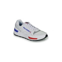 Buty Polo Ralph Lauren TRKSTR 100 TVK. Białe trampki męskie Polo Ralph Lauren, bez wzorów, bez zapięcia. Za 669,00 zł.