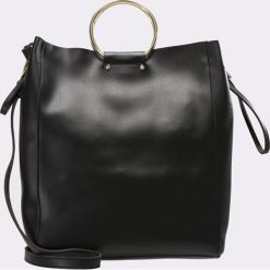 Topshop B&B Torba na zakupy black. Czarne torby damskie na zakupy marki Topshop. Za 149,00 zł.