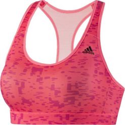 Biustonosze sportowe: Adidas Biustonosz Go-To-Gear Racer Back różowo-fioletowy r. S (AA7895)