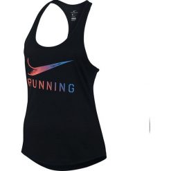 Bluzki, topy, tuniki: Nike Koszulka damska Dry Tank DBL Swoosh czarna r. M (831917 010)