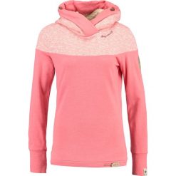 Bluzy damskie: Ragwear ADINA ORGANIC Bluza z kapturem coral melange