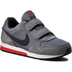 Buty NIKE - Md Runner 2 (PSV) 807317 006 Cool Grey/Black/Max Orange. Szare buty chłopięce sportowe Nike, ze skóry, na rzepy, nike md runner. W wyprzedaży za 159,00 zł.