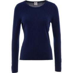 FTC Cashmere CREW NECK Sweter nautica. Niebieskie bluzy damskie marki FTC Cashmere, m, bez wzorów, z lyocellu, bez rękawów, bez kaptura. Za 749,00 zł.