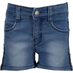 Blue Seven - Szorty dziecięce 92-128 cm. Niebieskie spodenki dziewczęce Blue Seven, bez wzorów, z elastanu, casualowe. Za 99,90 zł.