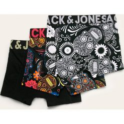 Jack & Jones - Bokserki dziecięce (3-pack). Majtki chłopięce Jack & Jones, bez wzorów, z elastanu. Za 89,90 zł.