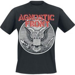 Agnostic Front Against All Eagle T-Shirt czarny. Czarne koszulki męskie Agnostic Front, l, bez wzorów, bez kołnierzyka. Za 74,90 zł.