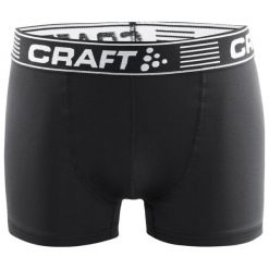 Craft Męskie Bokserki Greatness 3", Czarne, Xxl. Czarne slipy męskie termoaktywne Craft, s. W wyprzedaży za 59,00 zł.