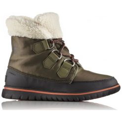 Sorel Cozy Carnival Nori Black 38.5. Czarne buty sportowe damskie marki Sorel, bez wzorów, z gumy, klasyczne. W wyprzedaży za 329,00 zł.