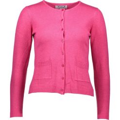Kardigan w kolorze różowym. Różowe kardigany damskie marki Cashmere & Jackets, s, bez wzorów, z kaszmiru, bez rękawów, bez kaptura. W wyprzedaży za 150,95 zł.